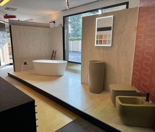 Bagno completo di vasca